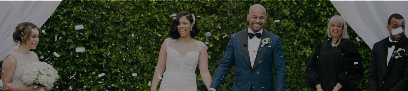 riviera palm springs outdoor wedding ceremony